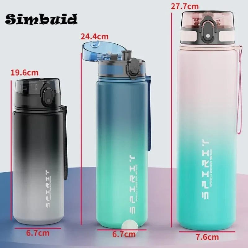 Sports Water Bottle 500ml / 650ml / 1000ml – Leak-Proof