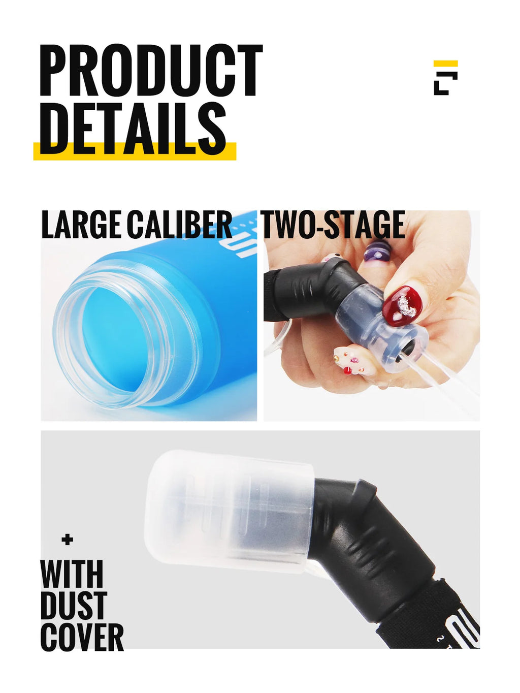Collapsible Soft Flask 500ml – BPA-Free