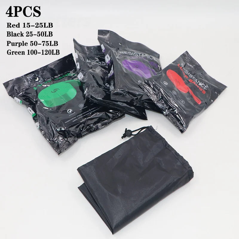 Heavy-Duty Resistance Bands – Multiple Levels