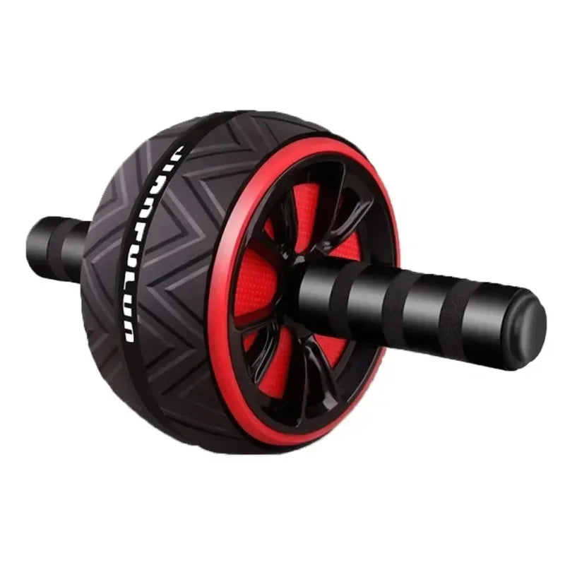 Dual-Wheel Silent Ab Roller with Non-Slip Base