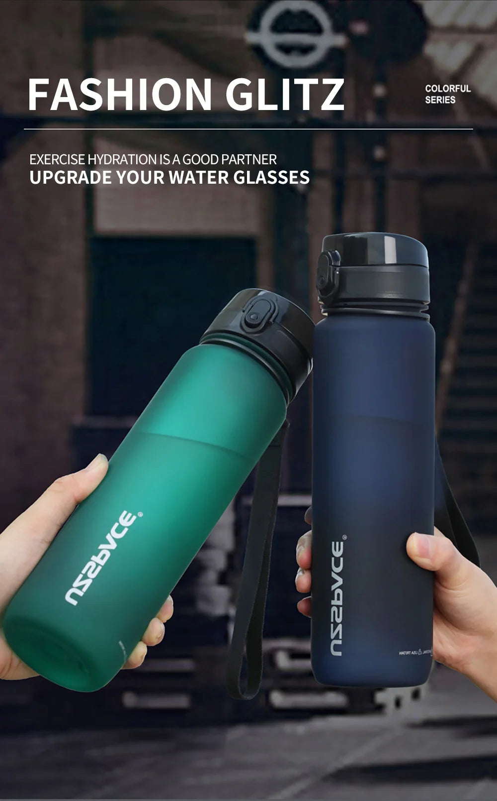 Leak-Proof Sports Water Bottle – BPA-Free