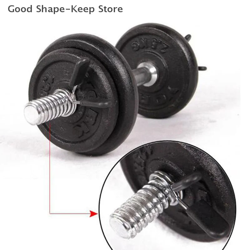 Spring Collar Clips – Barbell and Dumbbell Lock