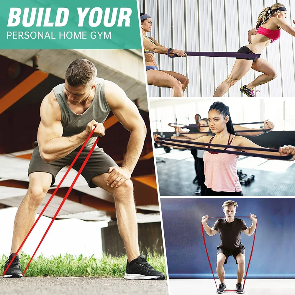 Heavy-Duty Resistance Bands – Multiple Levels