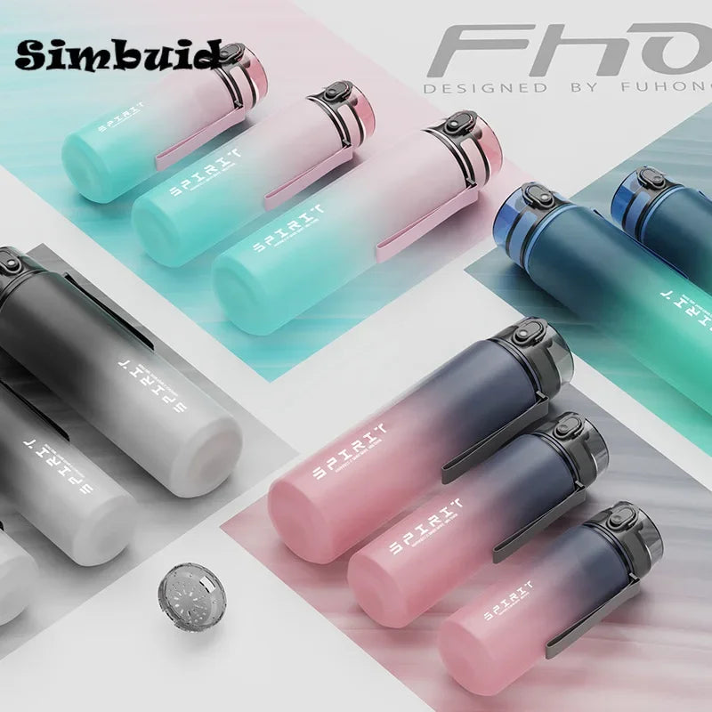 Sports Water Bottle 500ml / 650ml / 1000ml – Leak-Proof