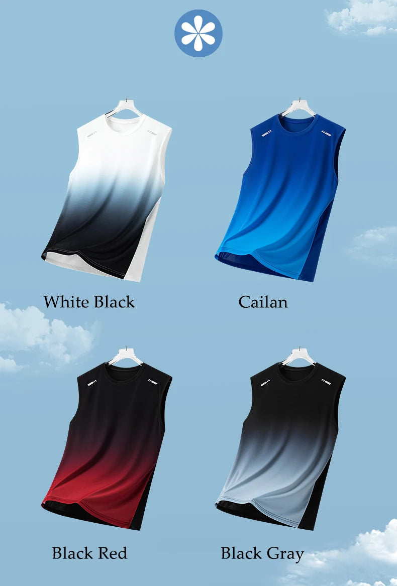 Reflective Running Vest – Breathable Sleeveless