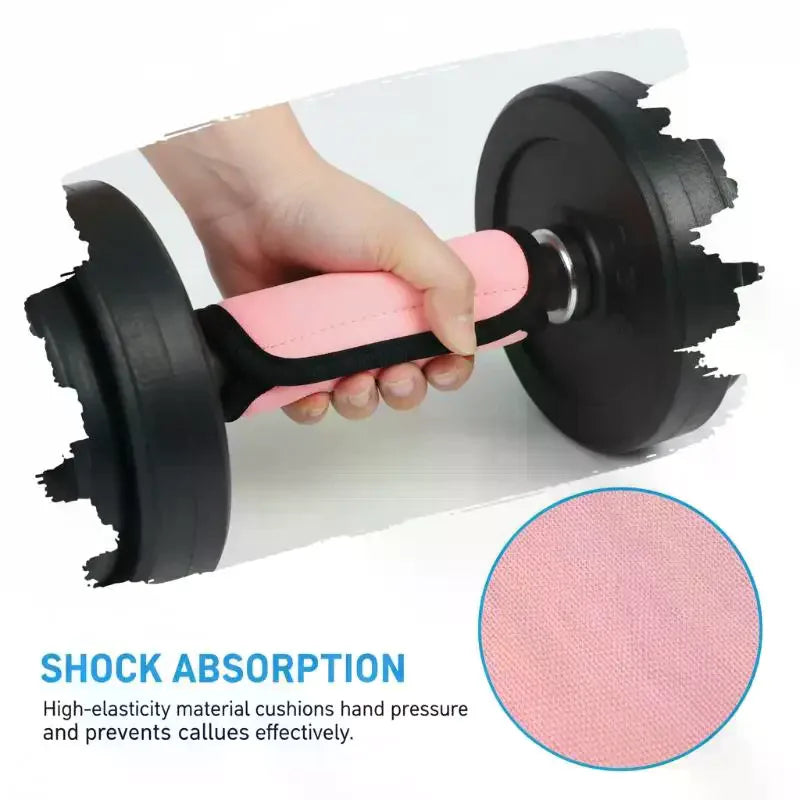 Cushion Grips for Pull-Up Bar and Dumbbells – Anti-Slip