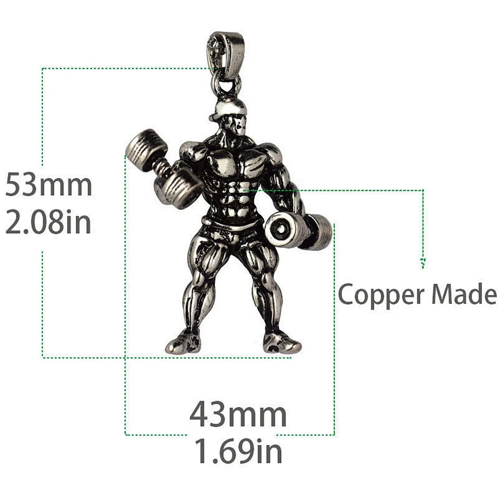 Alloy Dumbbell Keychain – Gym Gift
