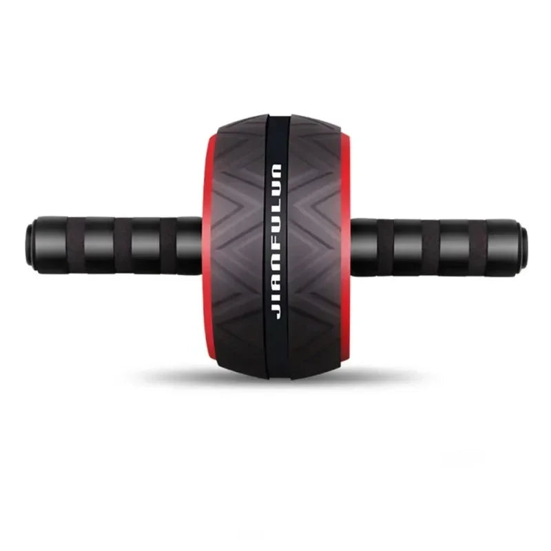 Dual-Wheel Silent Ab Roller with Non-Slip Base