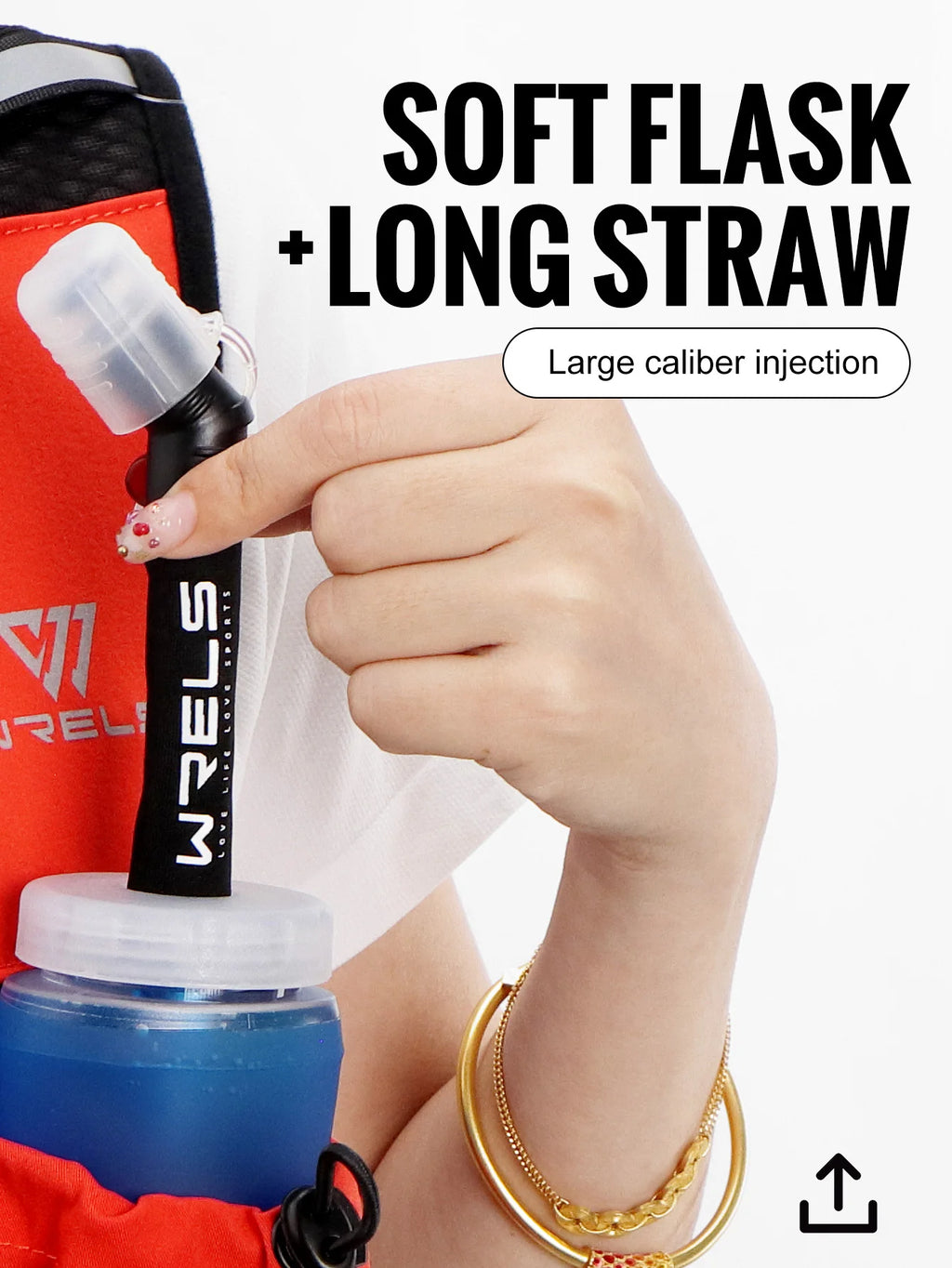 Collapsible Soft Flask 500ml – BPA-Free