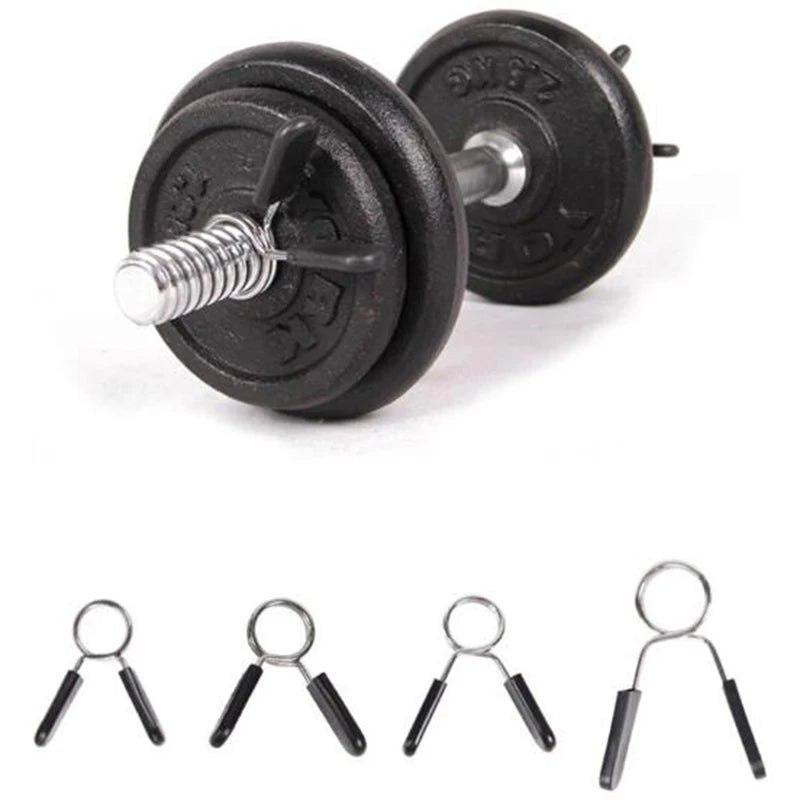 Spring Collar Clips – Barbell and Dumbbell Lock