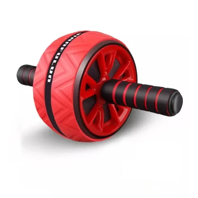 Dual-Wheel Silent Ab Roller with Non-Slip Base