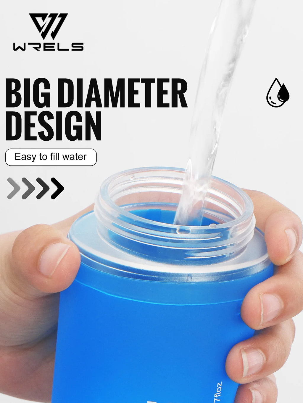 Collapsible Soft Flask 500ml – BPA-Free