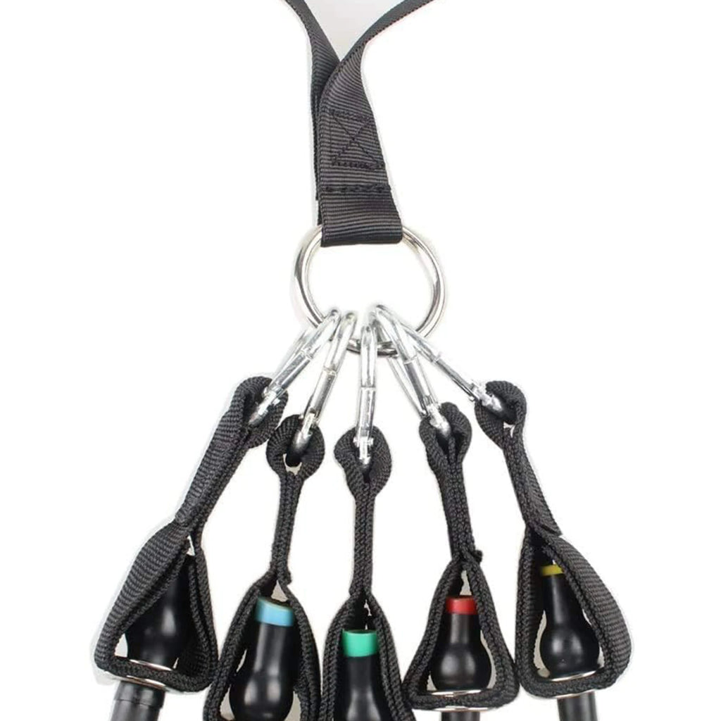 Cable Machine Attachment Kit – Handles, Ankle Strap and Tricep Rope