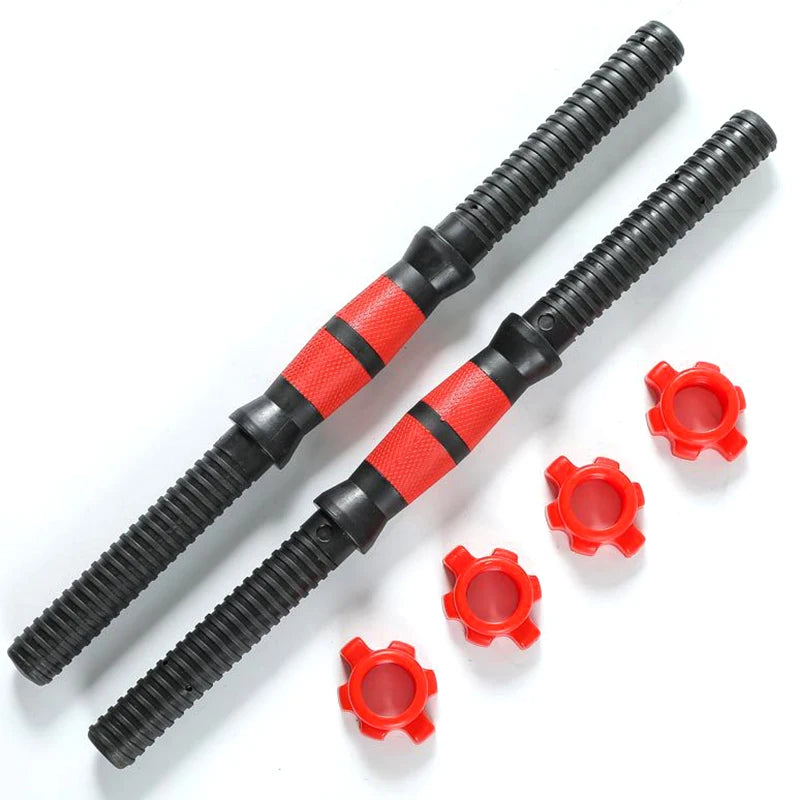 Dumbbell Handles 35cm / 40cm – Non-Slip Grip