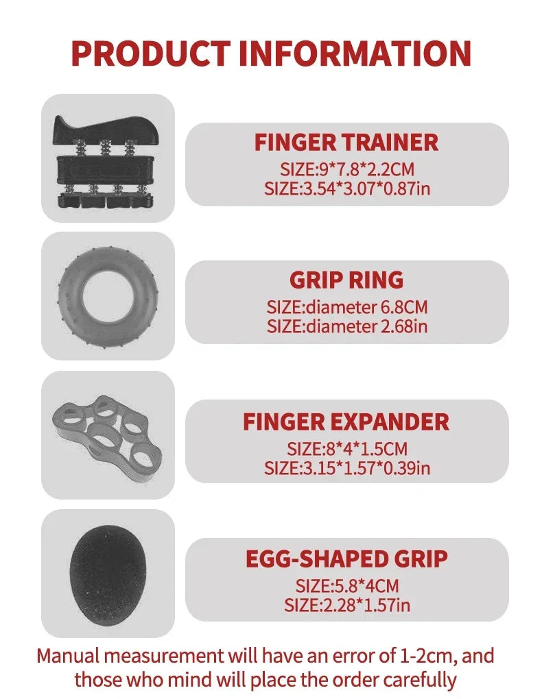 Adjustable Hand Gripper Kit