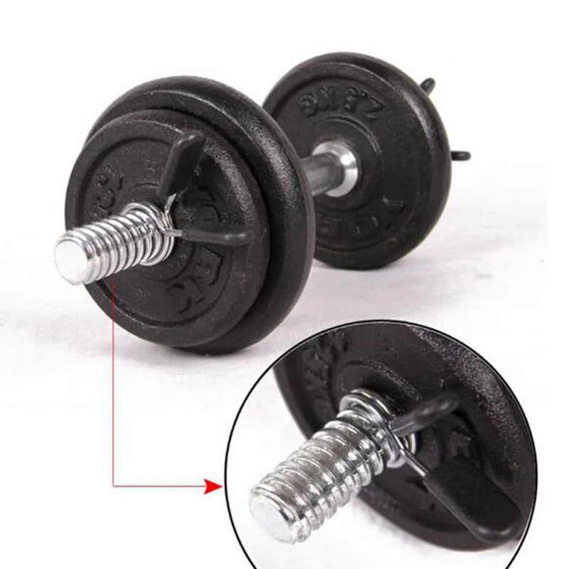 Spring Collar Clips – Barbell and Dumbbell Lock