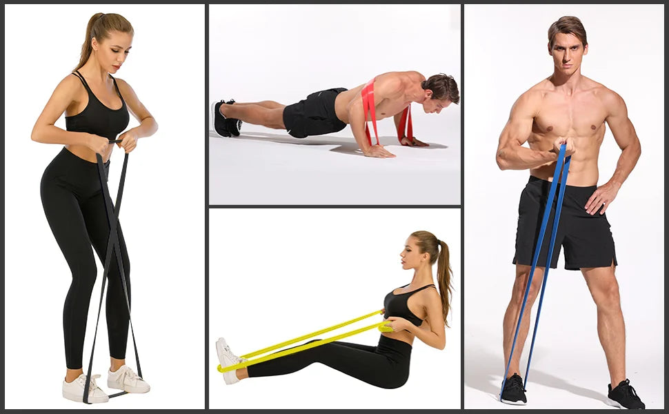 Heavy-Duty Resistance Bands – Multiple Levels