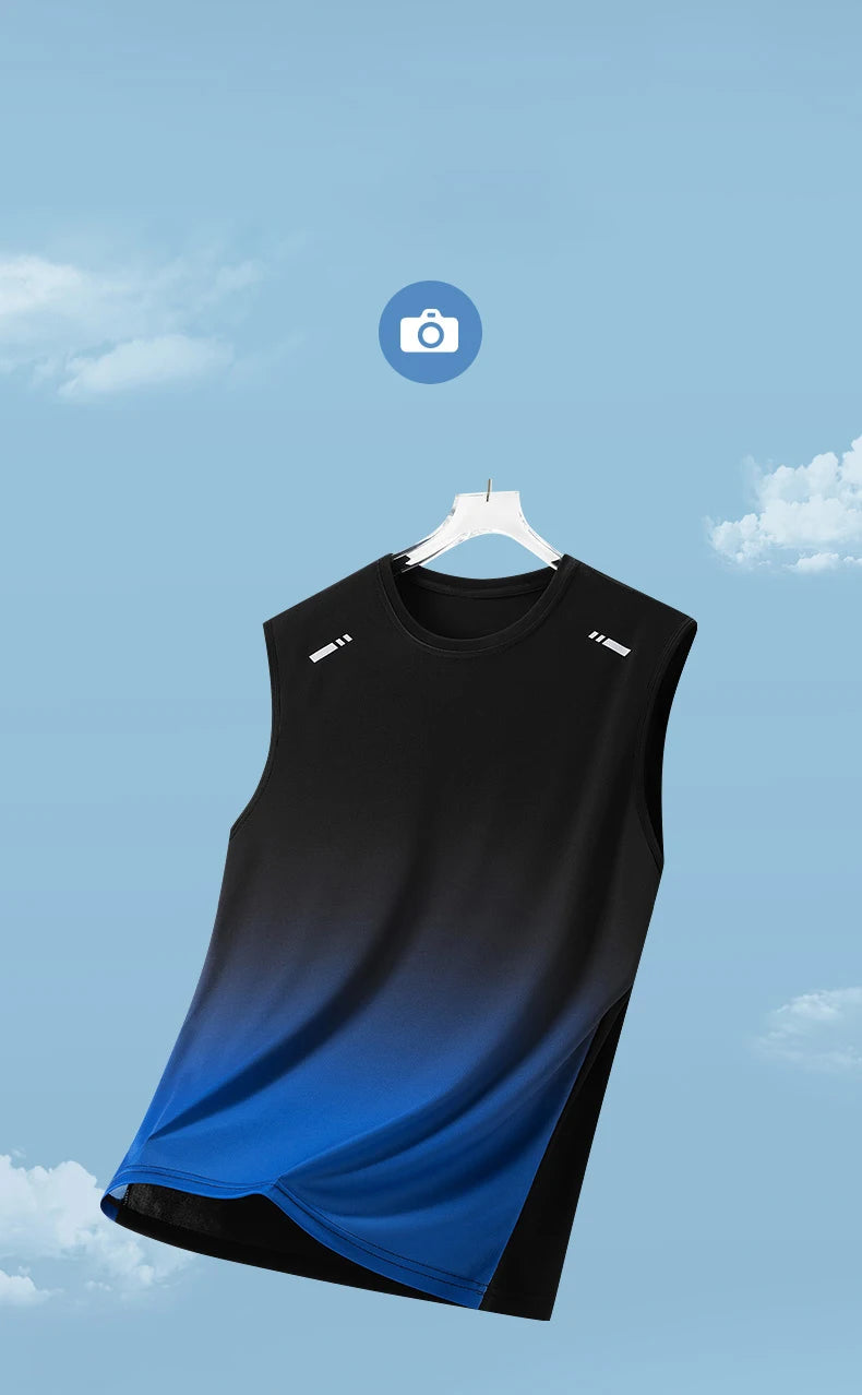 Reflective Running Vest – Breathable Sleeveless