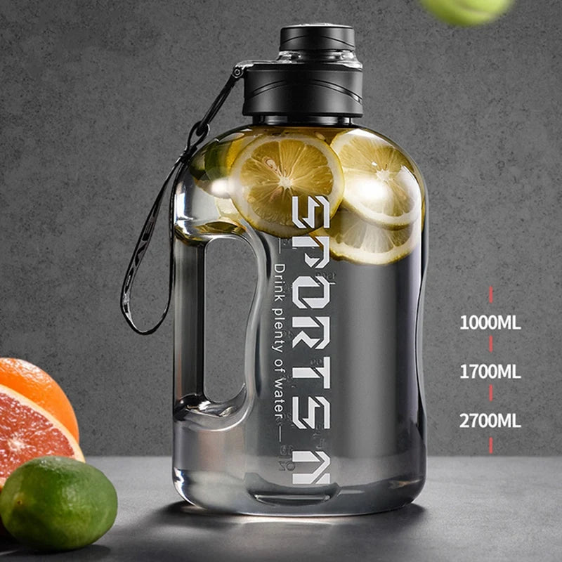 Large Capacity Water Jug 2.7L / 1.7L – Leak-Proof