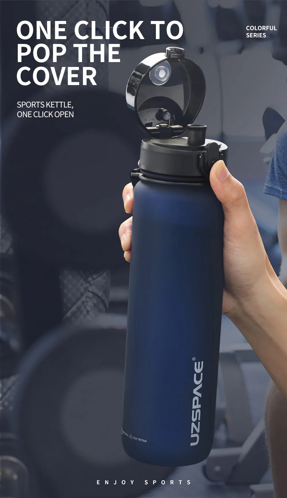 Leak-Proof Sports Water Bottle – BPA-Free