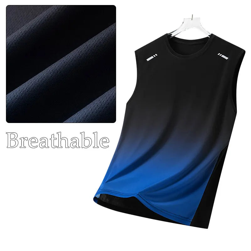 Reflective Running Vest – Breathable Sleeveless
