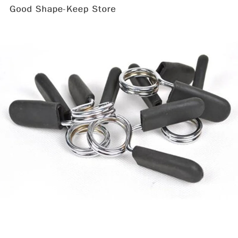 Spring Collar Clips – Barbell and Dumbbell Lock