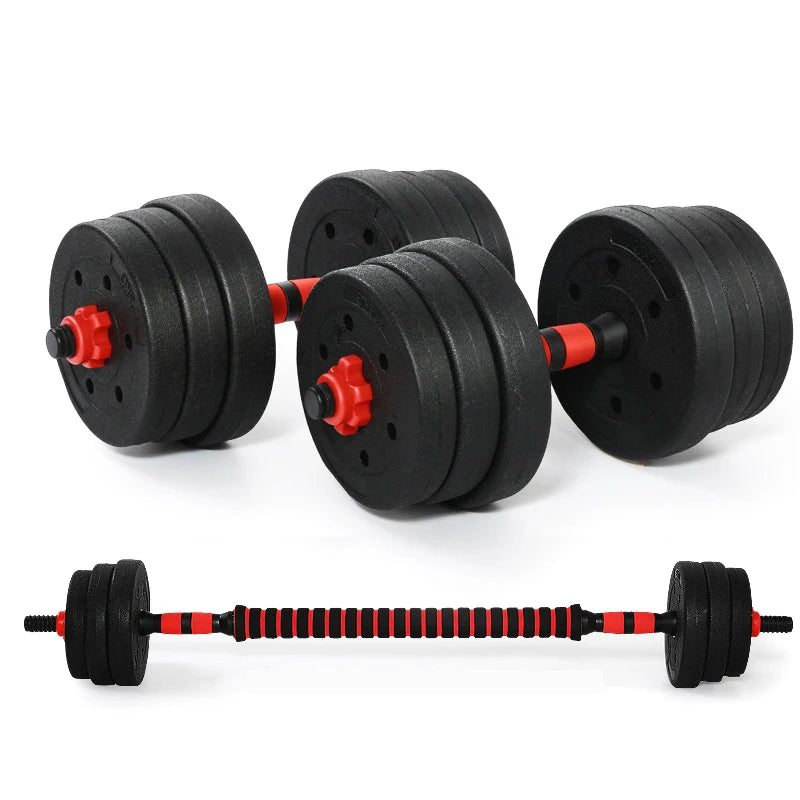 Dumbbell Handles 35cm / 40cm – Non-Slip Grip