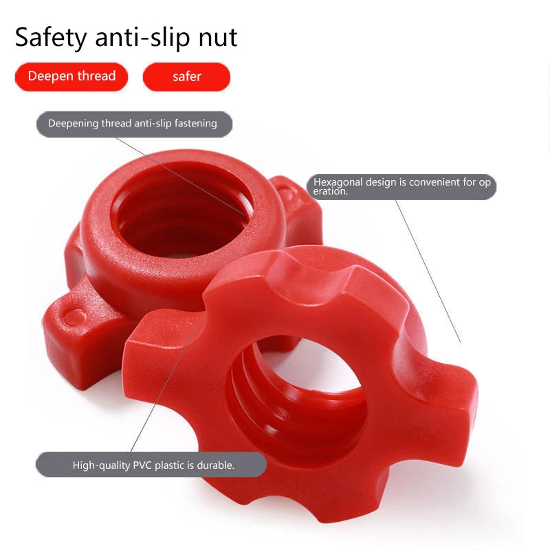 Dumbbell Handles 35cm / 40cm – Non-Slip Grip